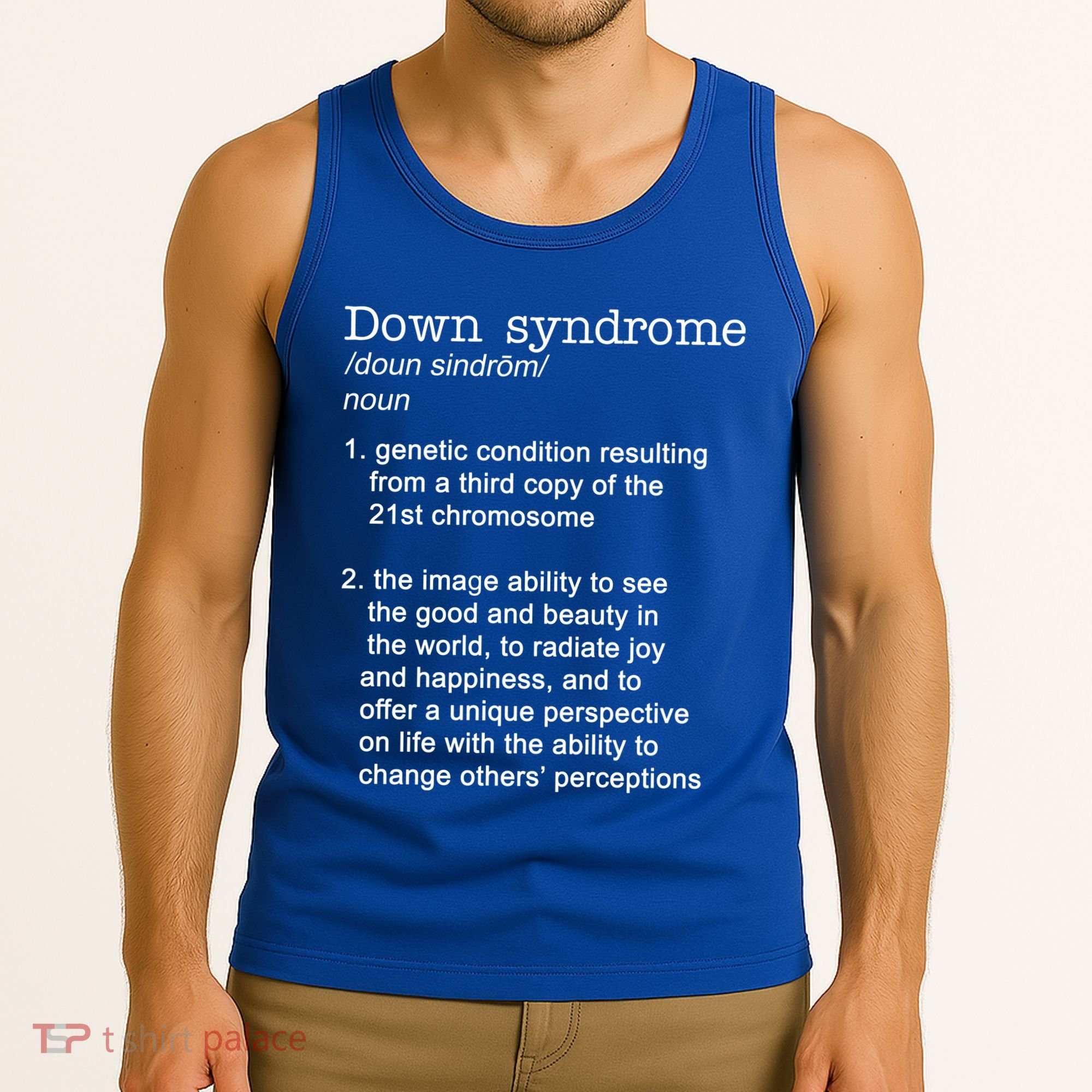 Down Syndrome Definition Tank Top
