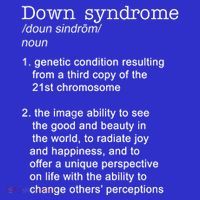 Down Syndrome Definition Tank Top thumb 6
