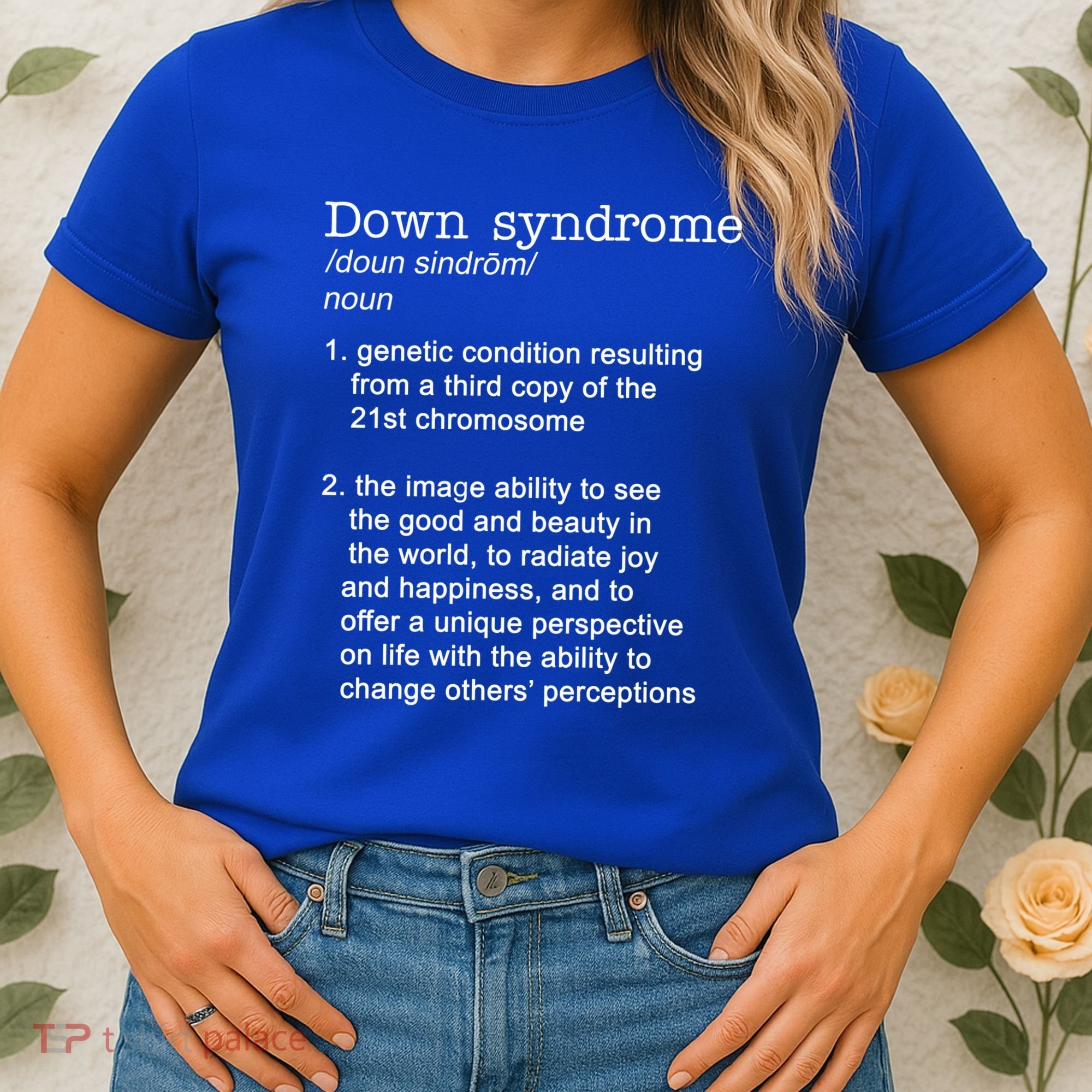 Down Syndrome Definition Women's T-Shirt