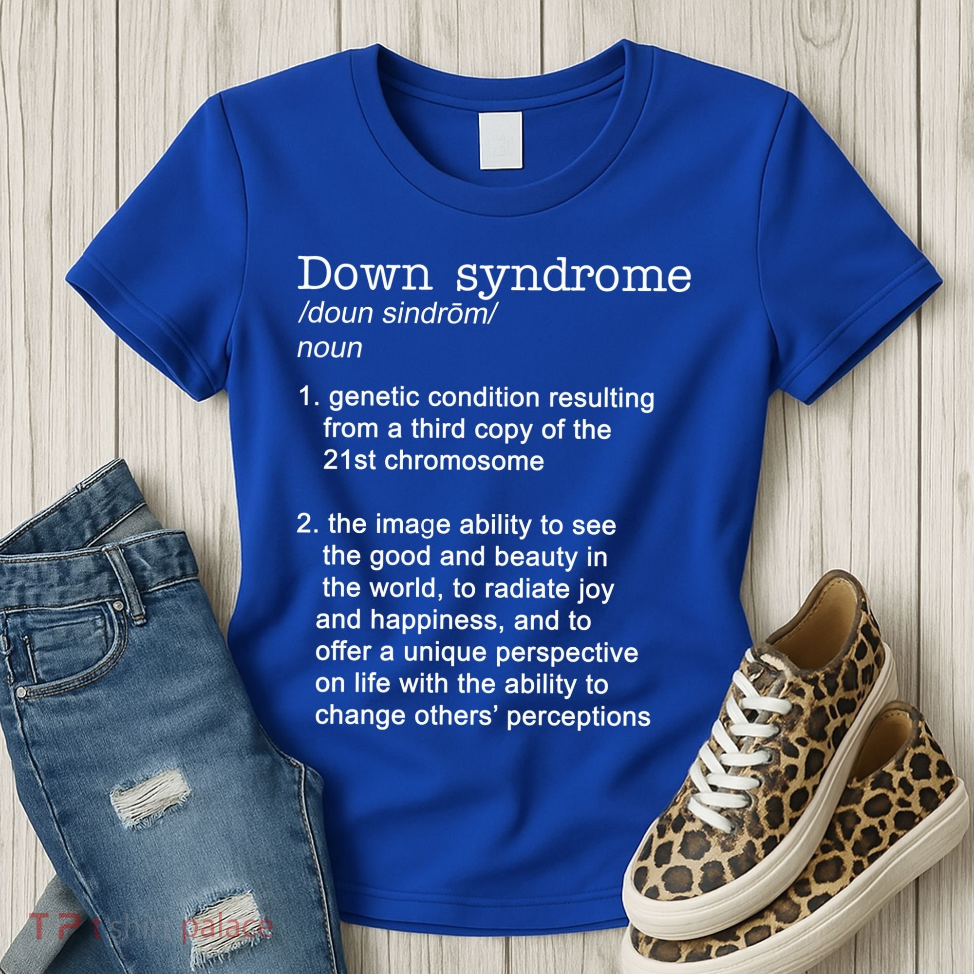 Down Syndrome Definition Women's T-Shirt