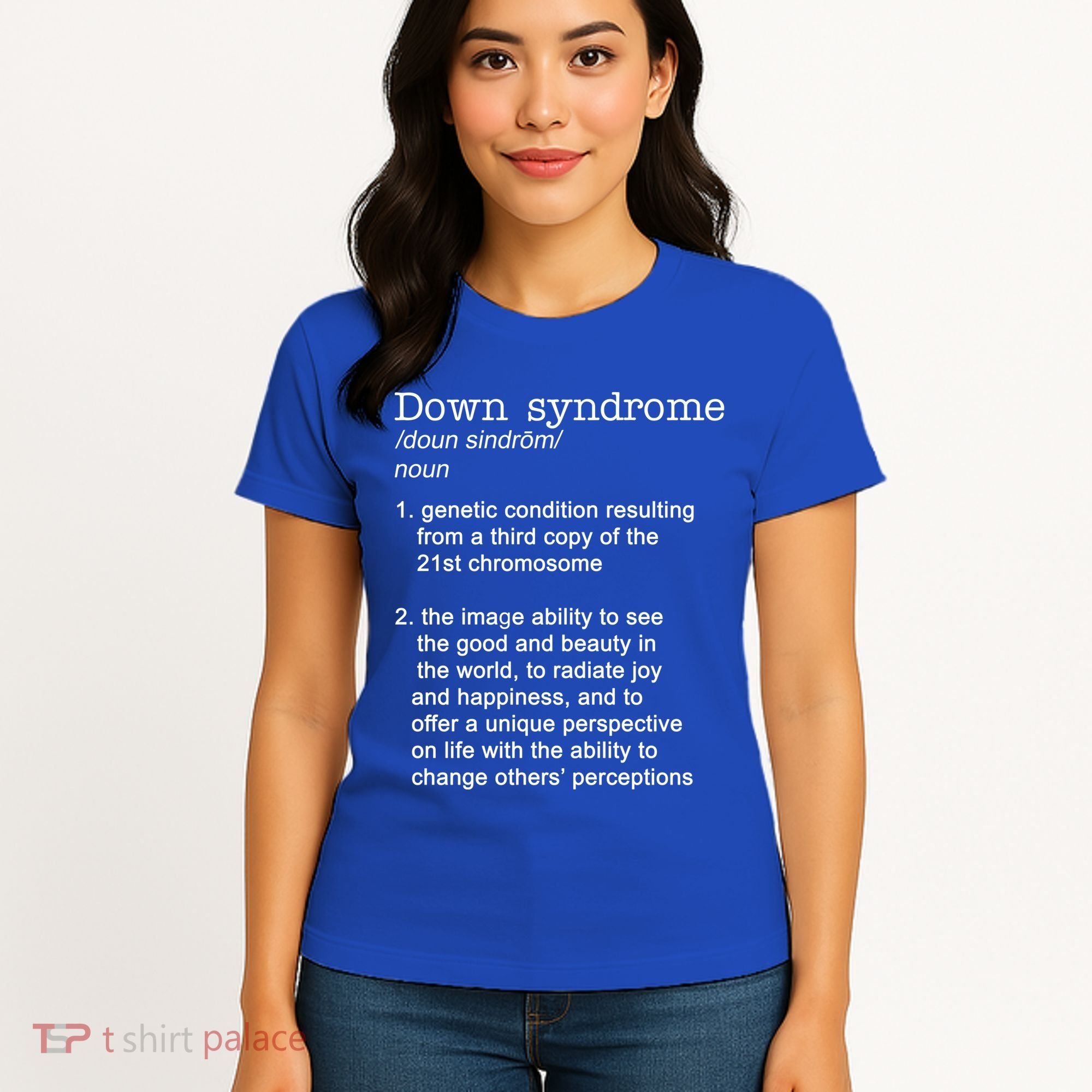Down Syndrome Definition Women's T-Shirt