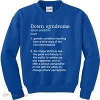 Down Syndrome Definition Kids Sweatshirt thumb 0