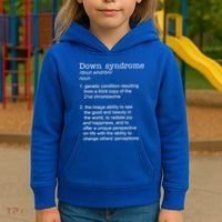 Down Syndrome Definition Kids Hoodie thumb 3
