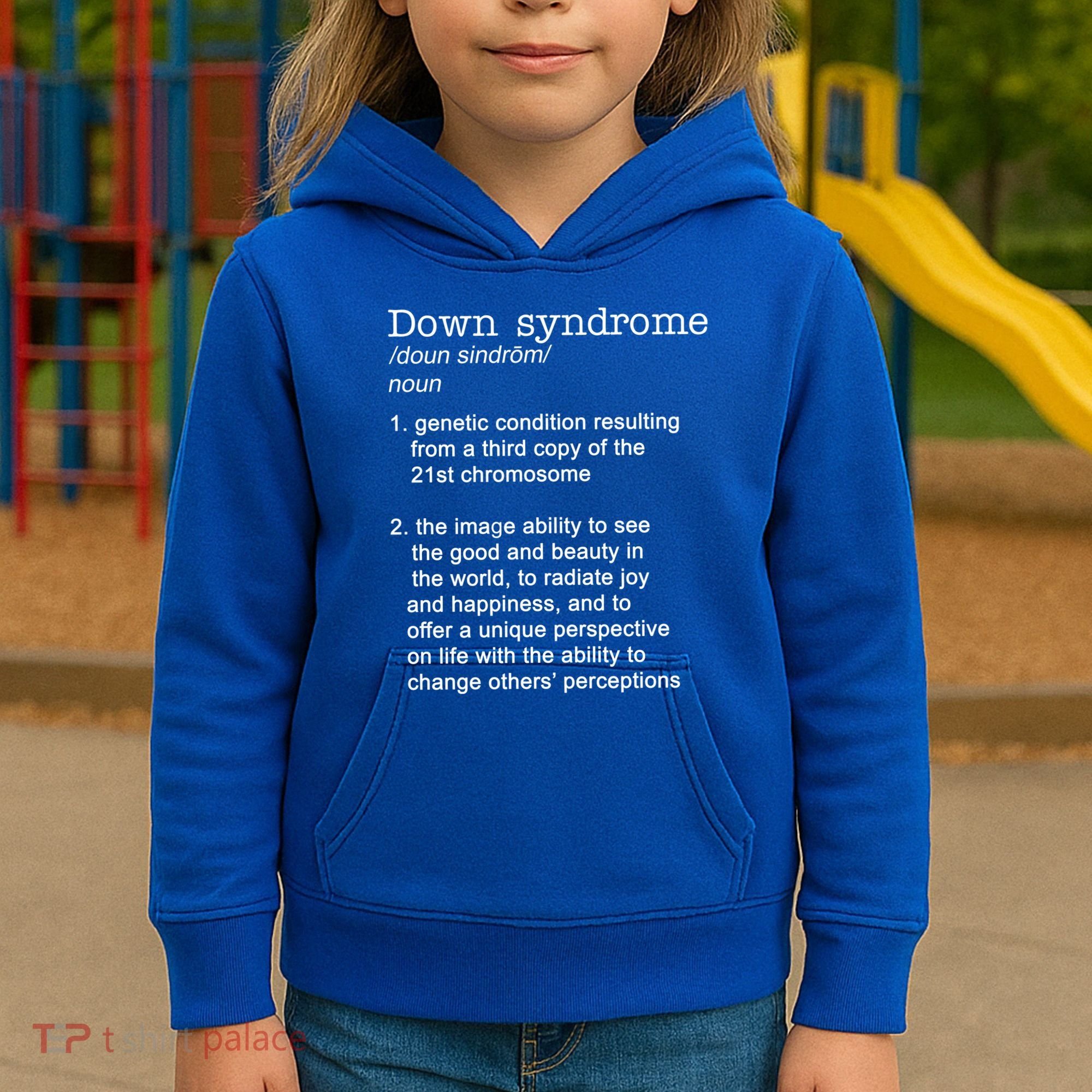 Down Syndrome Definition Kids Hoodie