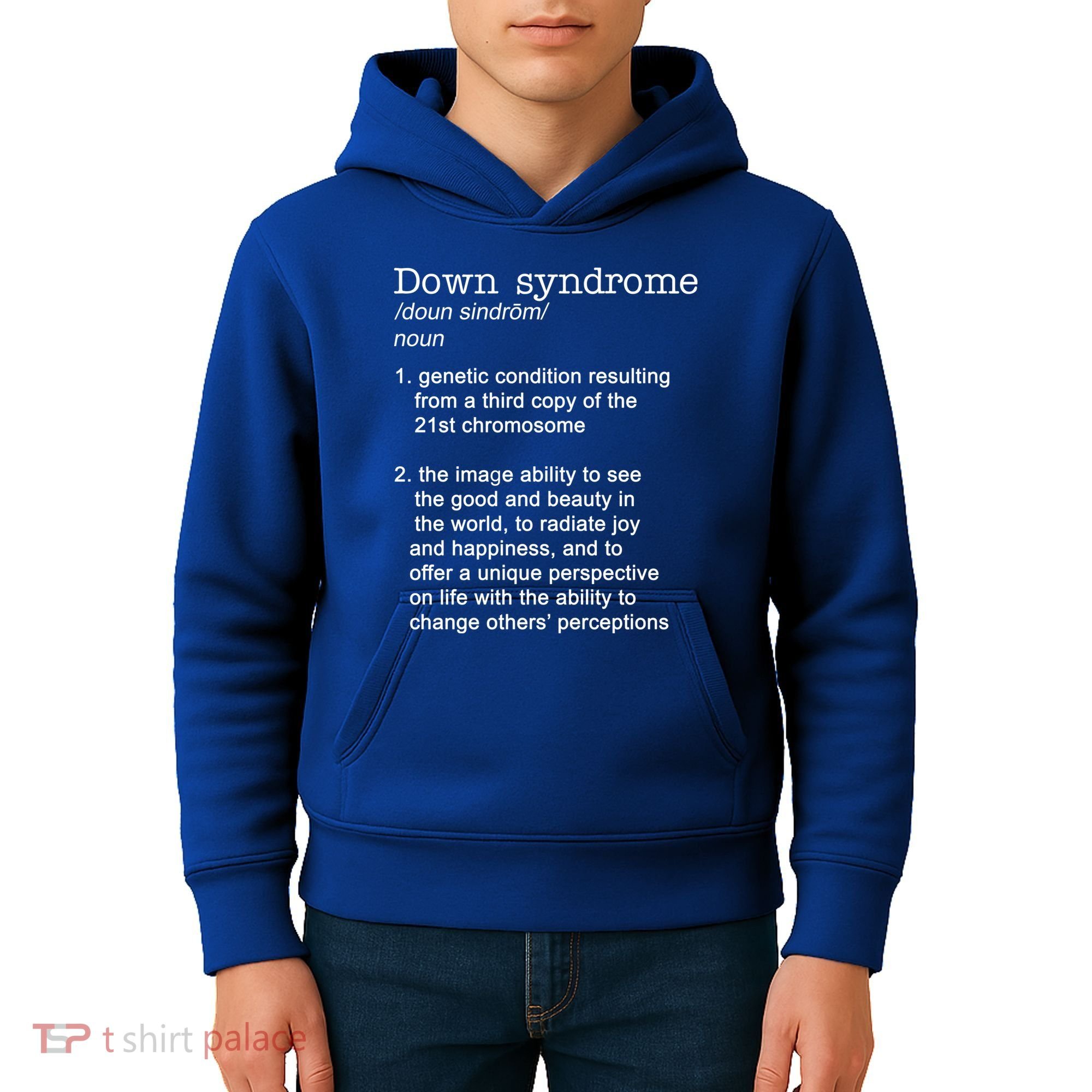 Down Syndrome Definition Kids Hoodie