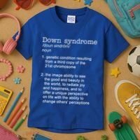 Down Syndrome Definition Kids T-Shirt thumb 3