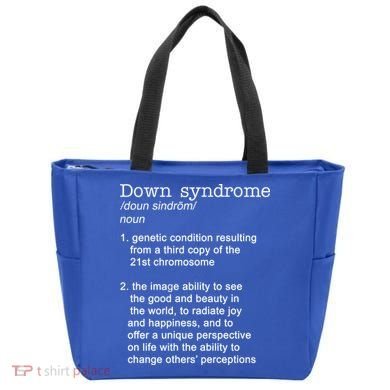 Down Syndrome Definition Tote Bag