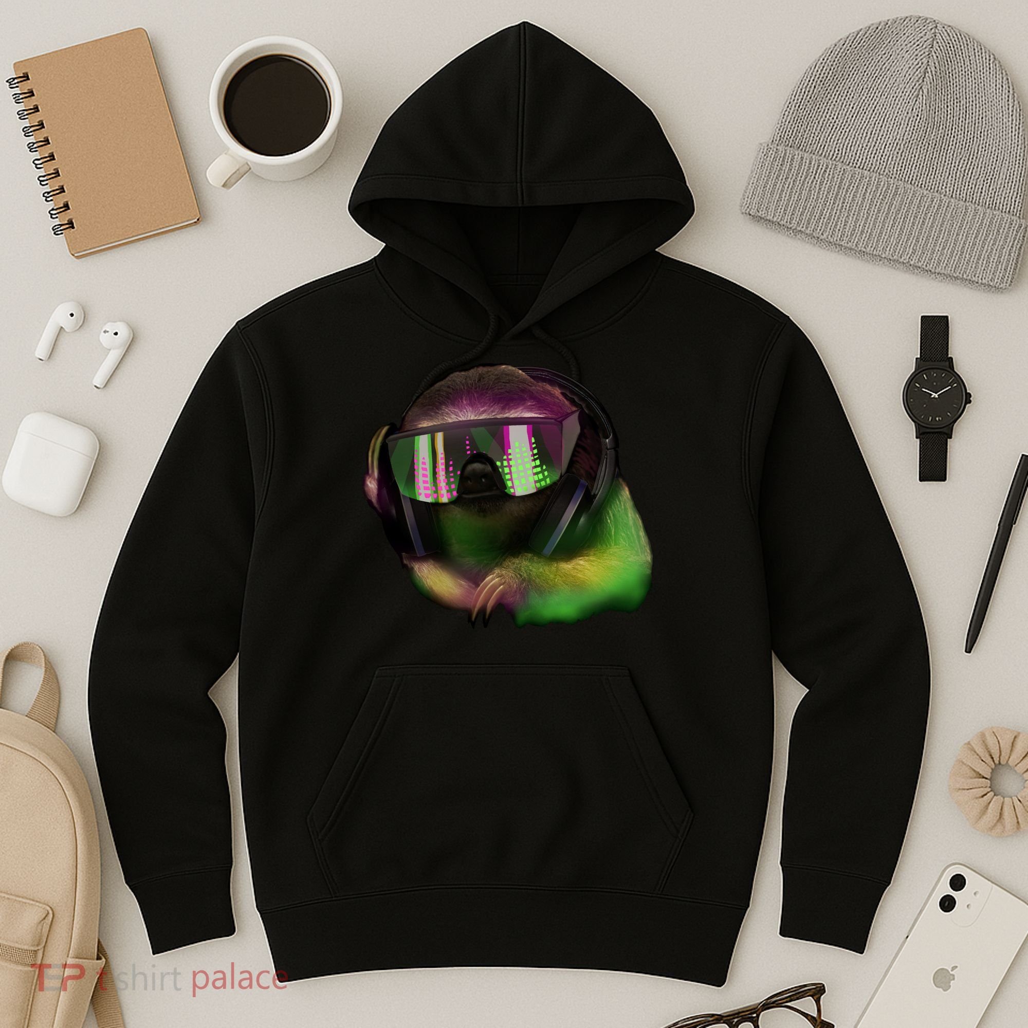 DJ Sloth Hoodie