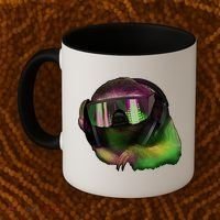 DJ Sloth Coffee Mug thumb 2
