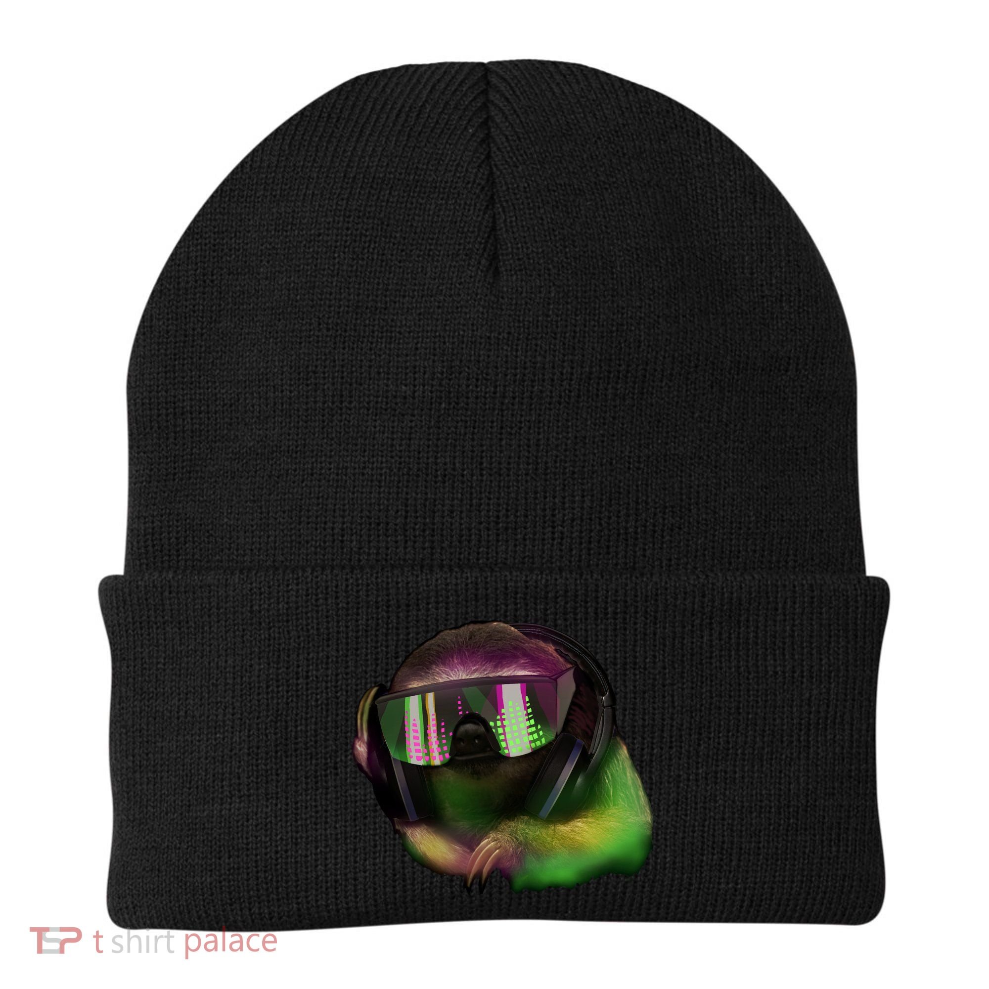 DJ Sloth Beanie