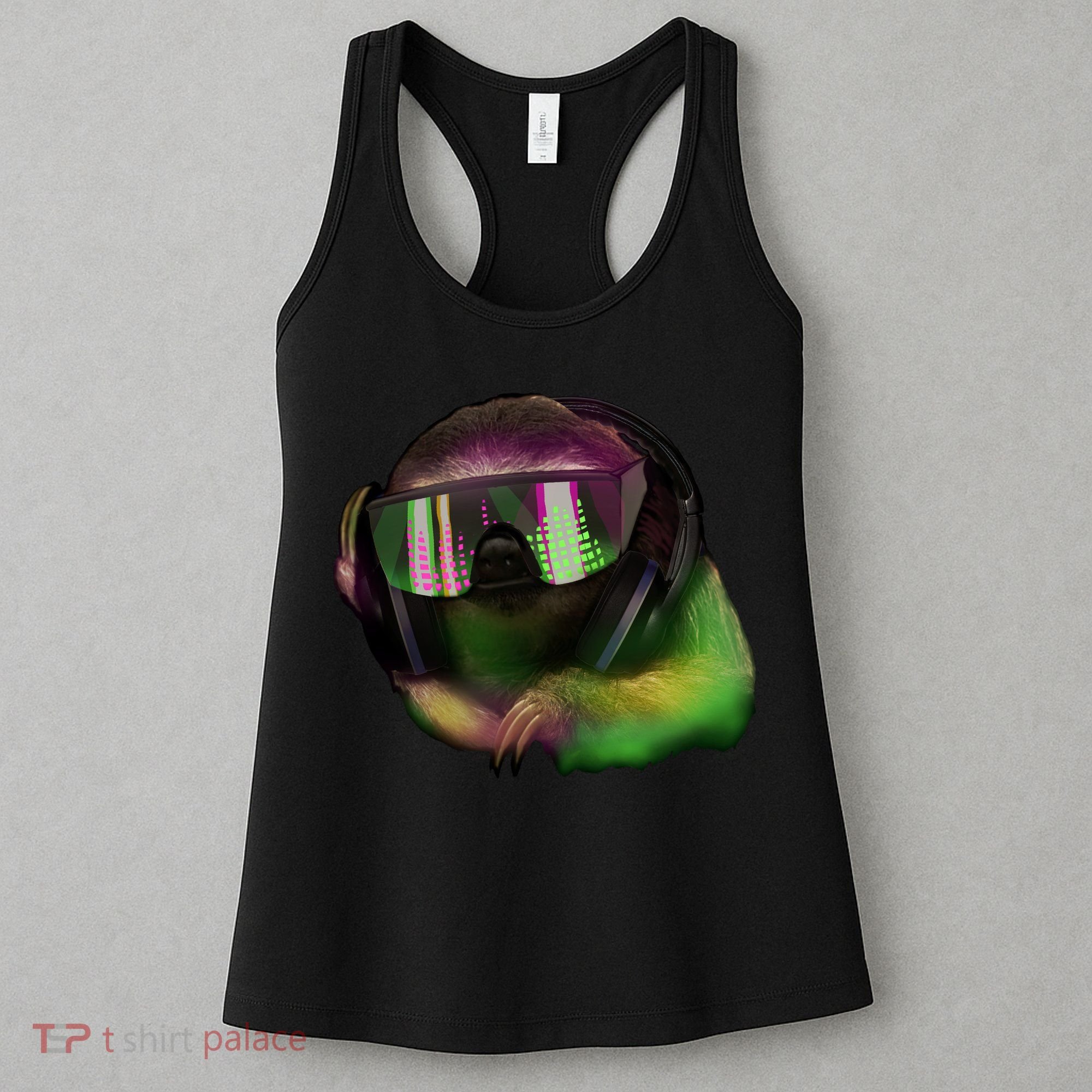 DJ Sloth Women's Tank Top