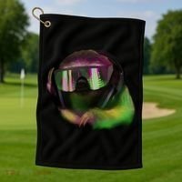 DJ Sloth Golf Towel thumb 1