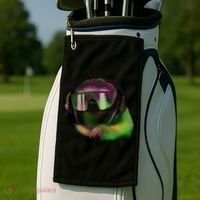 DJ Sloth Golf Towel thumb 2