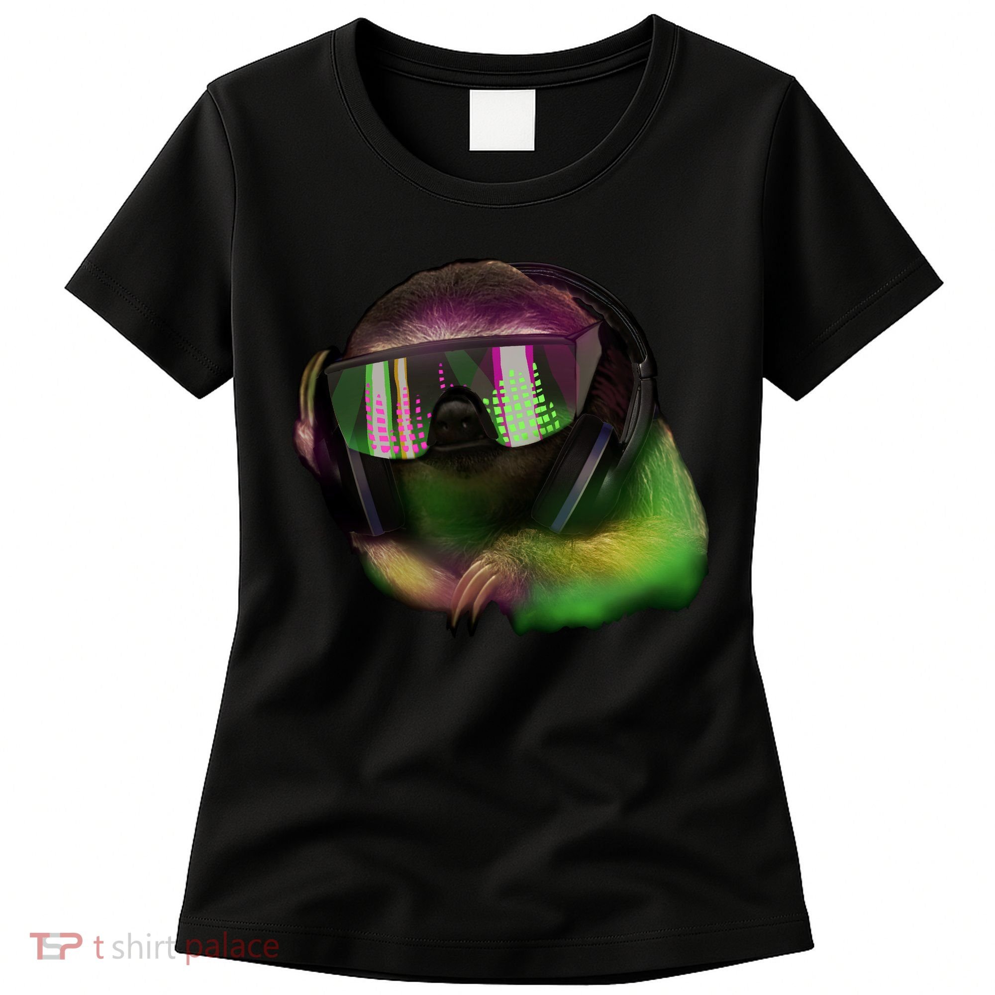 DJ Sloth Women's T-Shirt