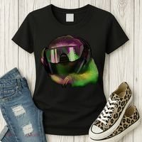 DJ Sloth Women's T-Shirt thumb 3