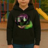 DJ Sloth Kids Hoodie thumb 3