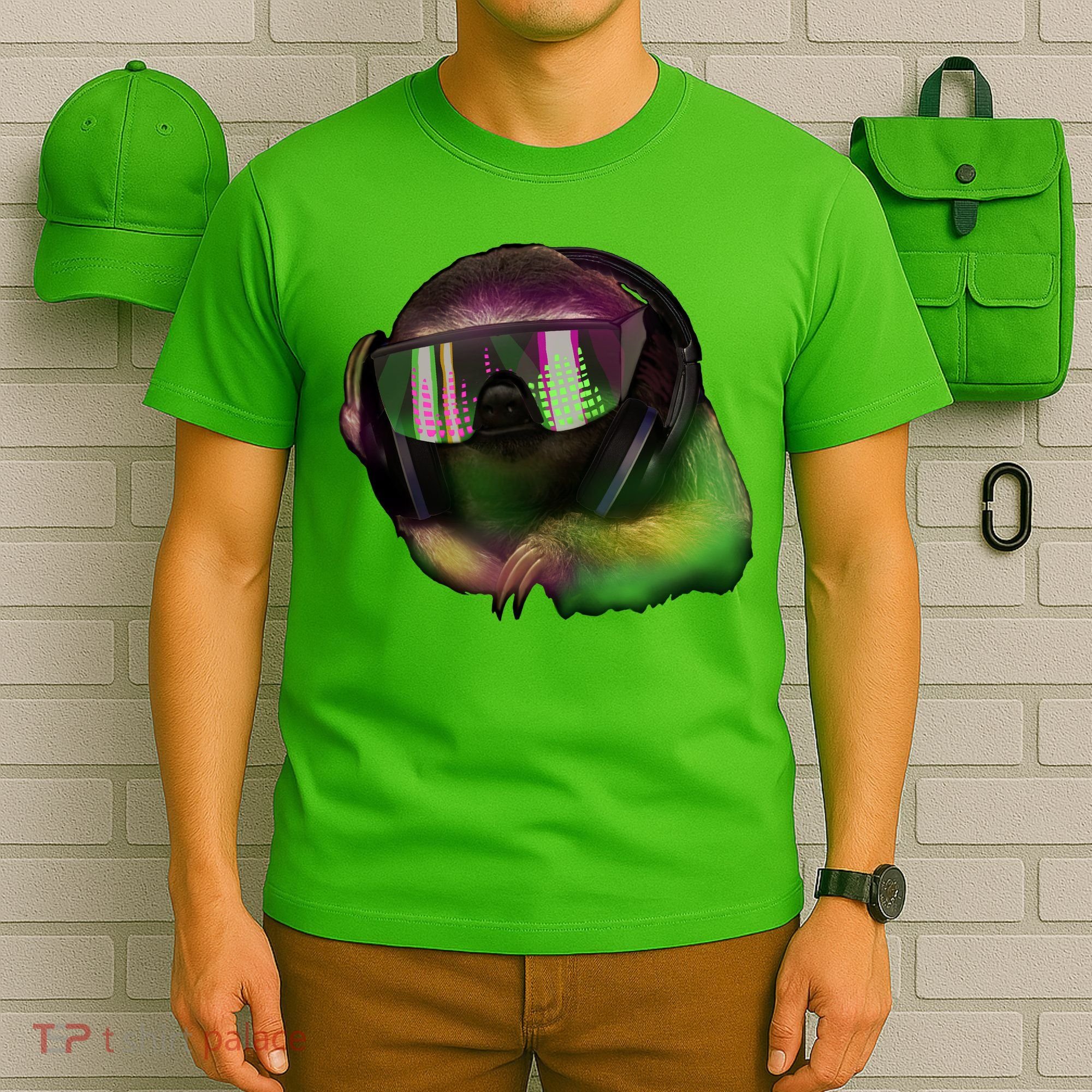 DJ Sloth T-Shirt