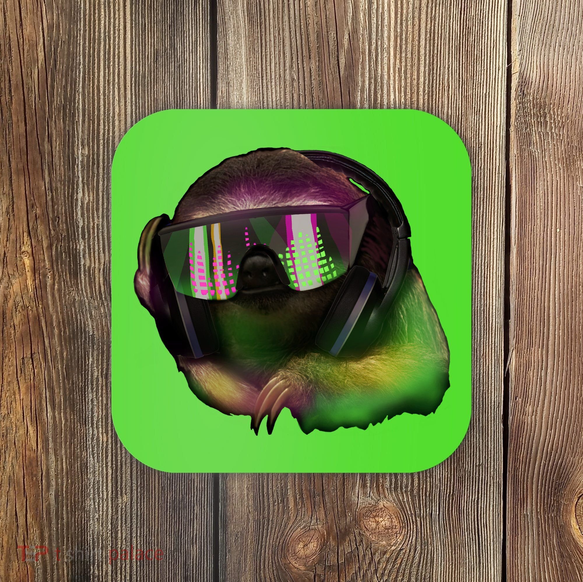 DJ Sloth Coaster