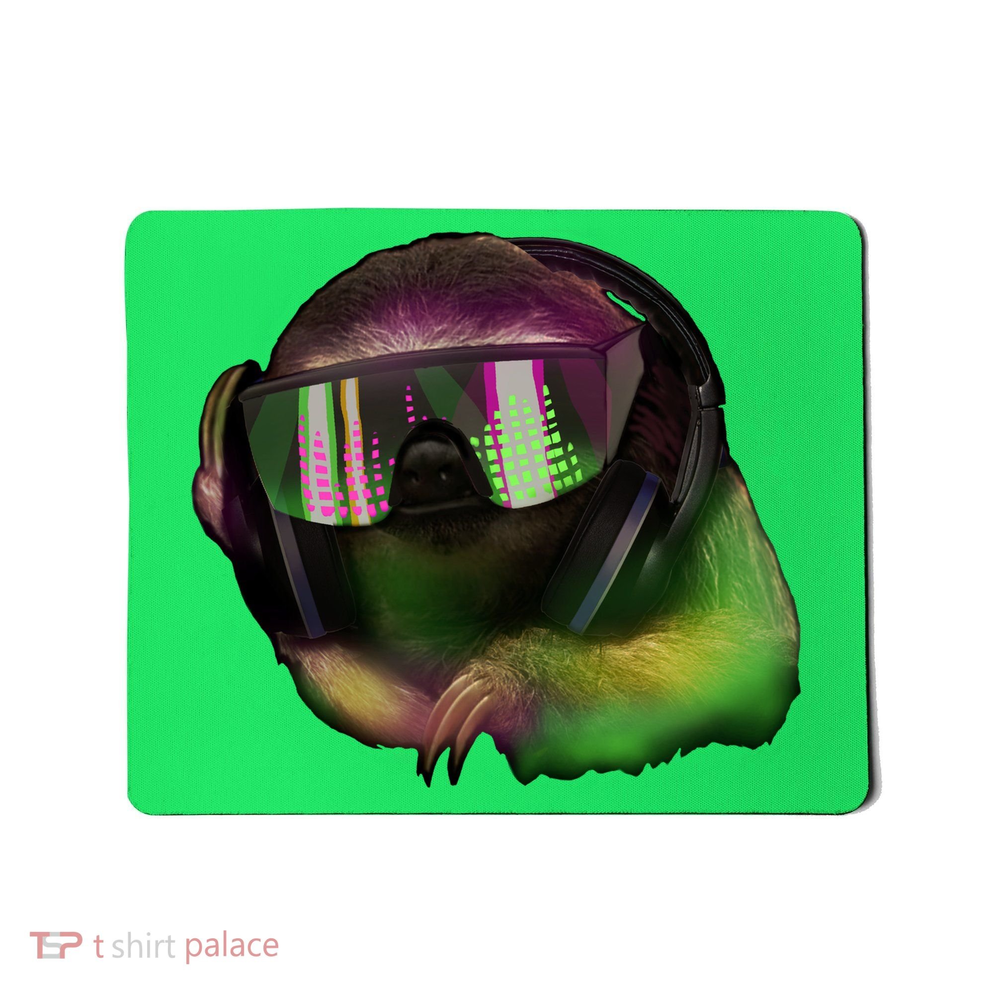 DJ Sloth Mousepad