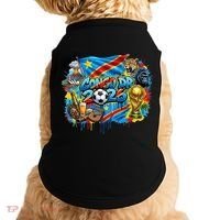 DRC Soccer Democratic Republic Of The Congo Doggie Tank thumb 0