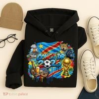DRC Soccer Democratic Republic Of The Congo Hoodie thumb 4