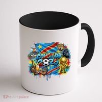 DRC Soccer Democratic Republic Of The Congo Coffee Mug thumb 1