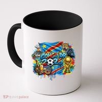 DRC Soccer Democratic Republic Of The Congo Coffee Mug thumb 0
