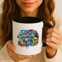 DRC Soccer Democratic Republic Of The Congo Coffee Mug thumb 3