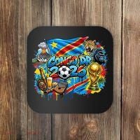 DRC Soccer Democratic Republic Of The Congo Coaster thumb 0