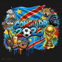 DRC Soccer Democratic Republic Of The Congo Women's Hoodie thumb 2