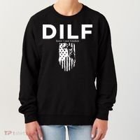 DILF SHIRT (DAMN I LOVE FREEDOM) DAD SHIRT Women's Sweatshirt thumb 0