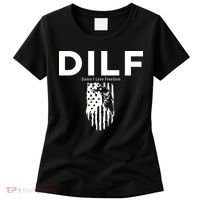 DILF SHIRT (DAMN I LOVE FREEDOM) DAD SHIRT Women's T-Shirt thumb 0