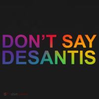 Dont Say Desantis Florida LGBTQ Rainbow Coaster thumb 2