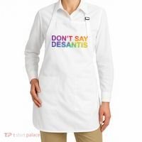 Dont Say Desantis Florida LGBTQ Rainbow Apron thumb 2
