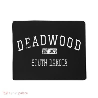 D.E.A.D.W.O.O.D. South Dakota Sd Vintage Mousepad
