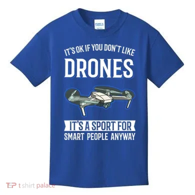 Drones Saying Drone Pilot Gift Kids T-Shirt
