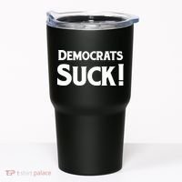 Democrats Suck Tumbler thumb 0