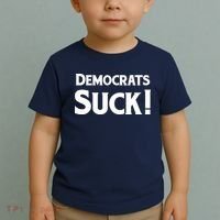 Democrats Suck Toddler T-Shirt thumb 2