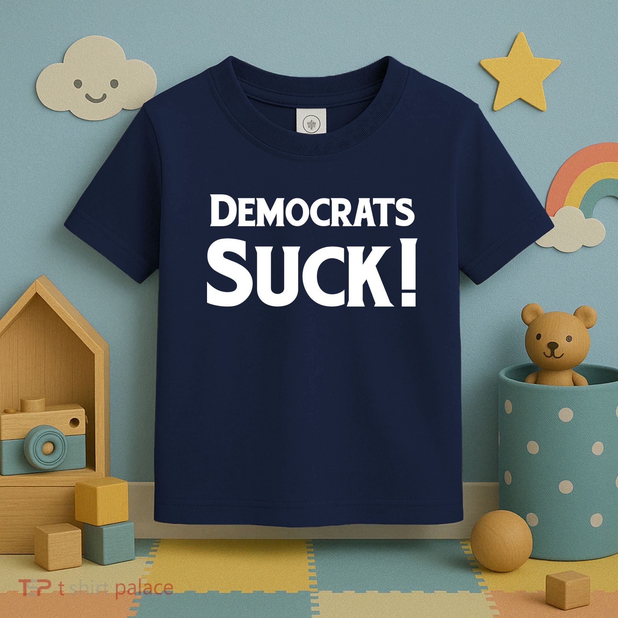 Democrats Suck Toddler T-Shirt