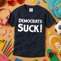 Democrats Suck Kids T-Shirt thumb 3