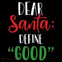 Dear Santa Define Good I Can Explain Funny Christmas Gift Bucket Hat thumb 4