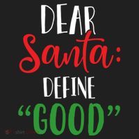 Dear Santa Define Good I Can Explain Funny Christmas Gift Beanie thumb 2