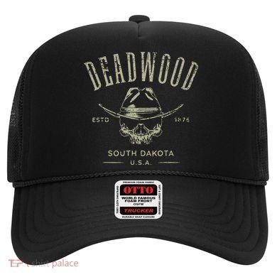 D.E.A.D.W.O.O.D. South Dakota Usa Distressed Design Souvenir Hat