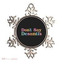 Dont Say Desantis Retro Ornament thumb 0