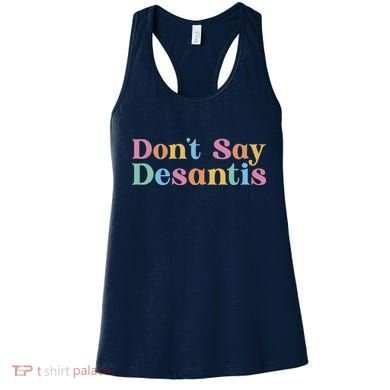 Dont Say Desantis Retro Women's Tank Top