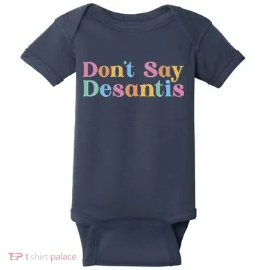 Dont Say Desantis Retro Baby Bodysuit