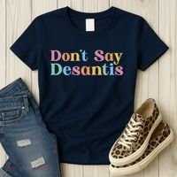 Dont Say Desantis Retro Women's T-Shirt thumb 3