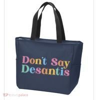 Dont Say Desantis Retro Tote Bag thumb 3