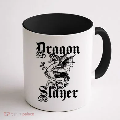 Dragon Slayer Coffee Mug back