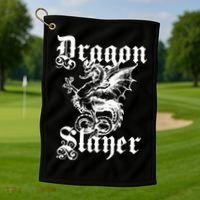 Dragon Slayer Golf Towel thumb 1